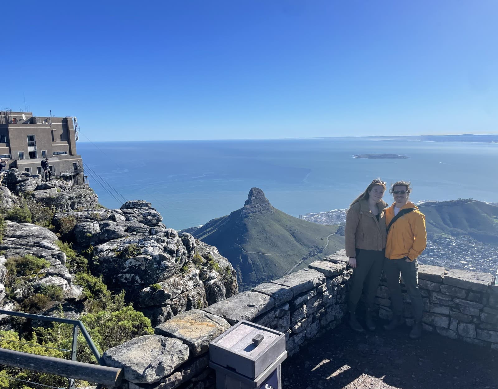 Above Cape Town from Table Mountain